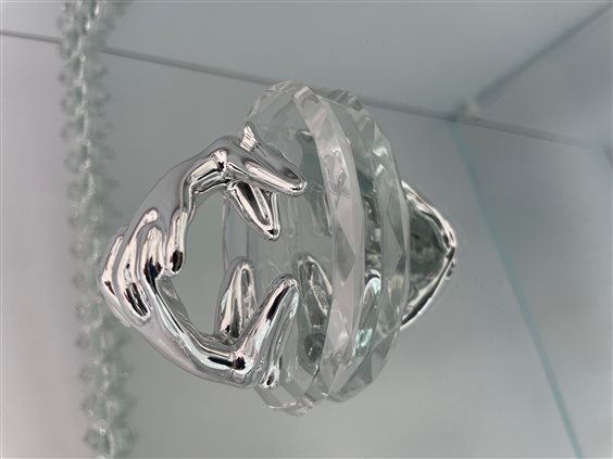 Scultura Ottaviani in Cristallo 22251LW - 22251LW